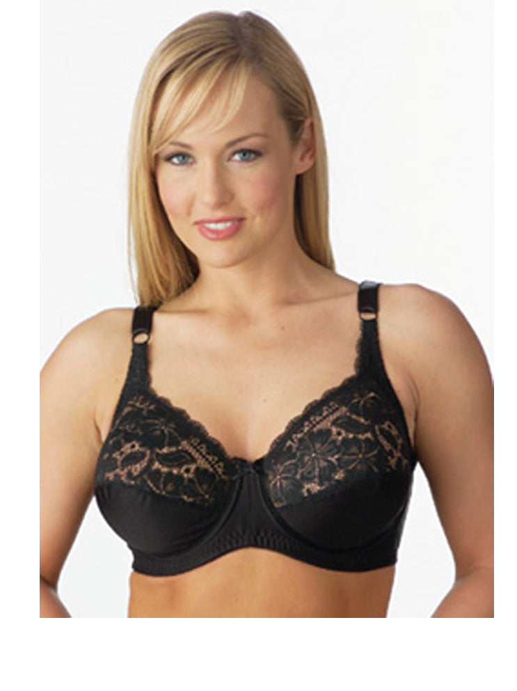 Womens Berlei Classic Lace Underwire Bra Uplift Sexy Lower Cup Support  Y5568B