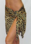 Snake Cheetah Bikini Tie